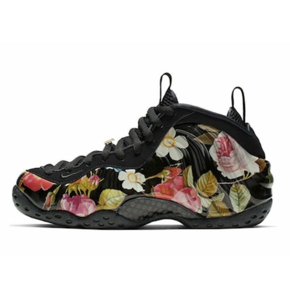 mens foamposite floral